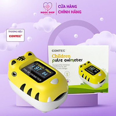 Máy đo SpO2 CONTEC CMS50Q1 - Máy đo nồng độ oxy trong máu và nhịp tim qua đầu ngón tay