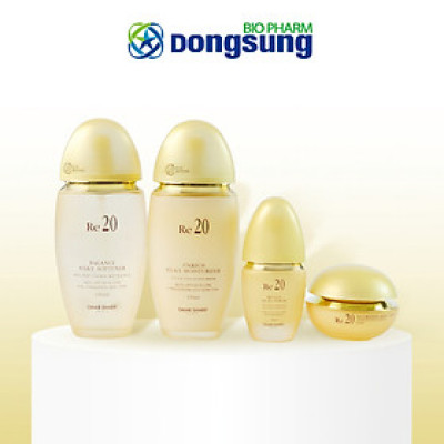 Combo 4 món dưỡng ẩm Dong Sung Re20 Enrich Four-piece Set Made in Korea.