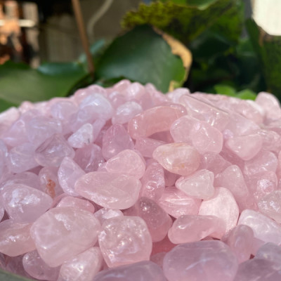 {1kg} Đá thạch anh hồng vụn NHASAN bí quyết thu hút tình yêu và may mắn