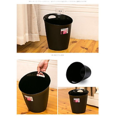 Thùng rác văn phòng tròn Nakaya 5.5L - Hàng nội địa Nhật Bản nhập khẩu chính hãng