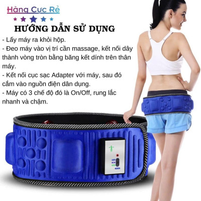 Đai Massage X5: Giảm KG và Giảm Đau Mỏi Hiệu Quả Cho Xương Sống và Khớp Loại Tốt, ĐÈN TRANG TRÍ, ĐỒNG HỒ TREO TƯỜNG, TRANG TRÍ NHÀ CỬA