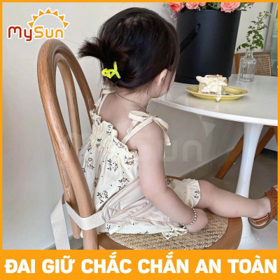 Dây đai an toàn ngồi ghế cho bé trai - gái cao cấp đẹp chính hãng MySun