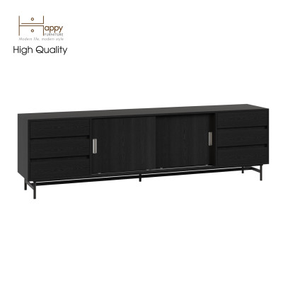 [Happy Home Furniture] LUCA , Kệ TV 2 cửa lùa , 220cm x 42cm x 65cm ( DxRxC), KTV_015