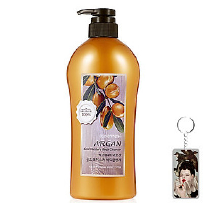 Sữa tắm Argan Body Cleanser Gold Lotion 750ml + Móc khóa