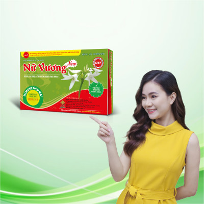 Nữ Vương New Vinh Gia Hỗ Trợ Cân Bằng PH Vùng Nhạy Cảm, Giảm Khí Hư, Ngứa Vùng Nhạy Cảm, Phòng Ngừa Các Bệnh Phụ Khoa Hộp 30 Viên