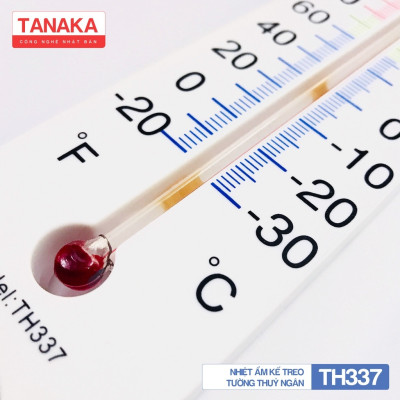 Nhiệt ẩm kế Tanaka Th337 - Đo nhiệt độ, độ ẩm trong nhà và ngoài trời