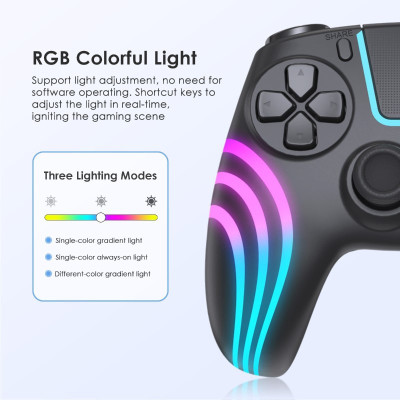 Gamepad Tay Game Không dây Bluetooth P29 RGB cho máy tính - điện thoại - máy tính bảng hàng nhập khẩu