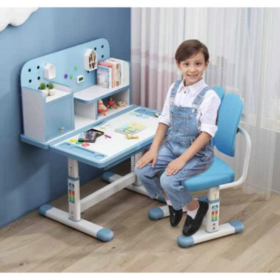 Bộ bàn ghế học sinh chống gù thông minh A16 Tundo KT 60 x 80 cm 