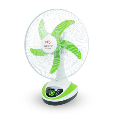 Quạt sạc tích điện Honjianda FL 316 - tích hợp đèn LED & cổng USB - Hàng chính hãng