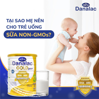 Sữa Danalac Gold Pro+ Số 1 Cho Bé 0- 6 Tháng Hỗ Trợ Bé Ăn Ngon Tiêu Hóa Tốt