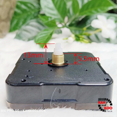 Máy Đồng Hồ Treo Tường Taiwan M3288 Quartz – Kim Giật – Trục 5.5mm – chính hãƞg, Bảo Hành 12 Tháng