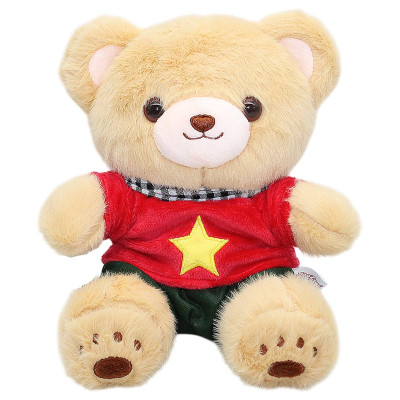 Gấu Bông Yêu Nước Áo Quốc Kỳ - 20 cm - ZooZoo 2016025