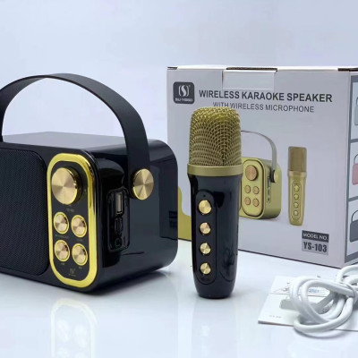 Loa Karaoke Bluetooth YS-104 Kèm 1 Micro Không Dây ( Hàng Chính Hãng )