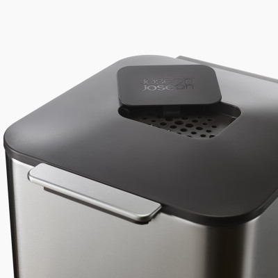 Joseph Joseph - Thùng rác 2 ngăn cao cấp Totem Compact 40L Waste & Recycling Bin 001044