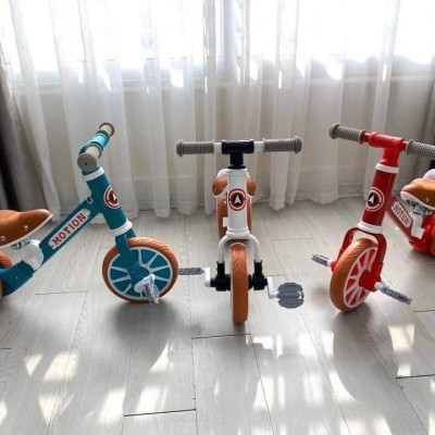 Xe Chòi Chân Kết Hợp Bàn Đạp Cho Bé Siêu Xinh Cho Bé - Hàng Khuyến Mãi Của Bobby