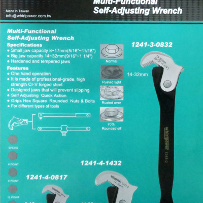 CỜ LÊ ĐA NĂNG 8 - 32mm WHIRLPOWER 1241-3-0832