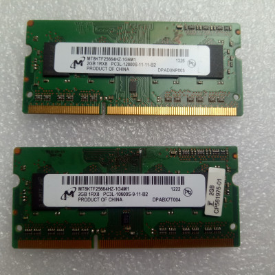 Ram laptop 2GB DDR3 PC3L-12800s - ram máy tính laptop 2GB DDR3L bus 1600Mhz - Hàng chính hãng