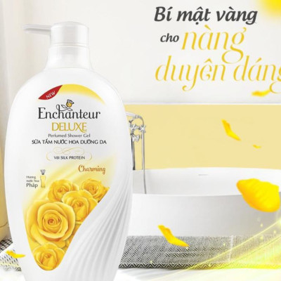 Sữa Tắm Nước Hoa Enchanteur Charming 650g