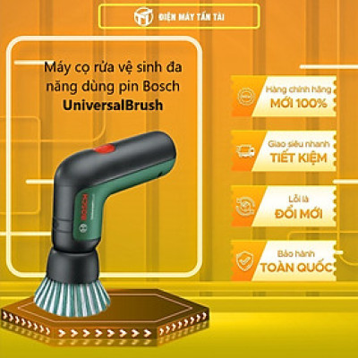 Máy cọ rửa vệ sinh đa năng dùng pin sạc Bosch Universal Brush - Chính Hãng - 06033E0050