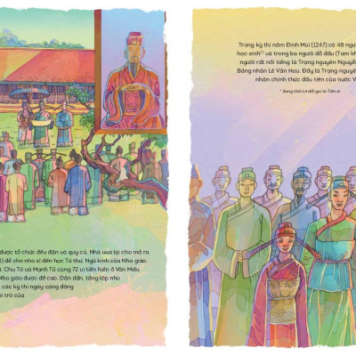 Sách - Lịch Sử Việt Nam Bằng Tranh - Thành Lập Nhà Trần - Bản Màu - Bìa Cứng