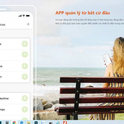  Ổ cắm wifi thông minh Tenda SP3 Điều khiển từ xa - Hàng Chính Hãng