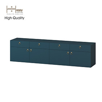 [Happy Home Furniture] WESLEY, Kệ Tivi 4 ngăn kéo - 4 cửa mở, 200cm x 40cm x 50cm ( DxRxC)   , KTV_003