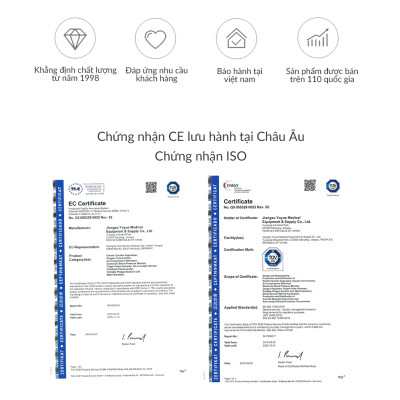 Máy đo nồng độ 0xy trong máu điện tử Yuwell YX301 - nhập khẩu chính hãng, bảo hành 24 tháng