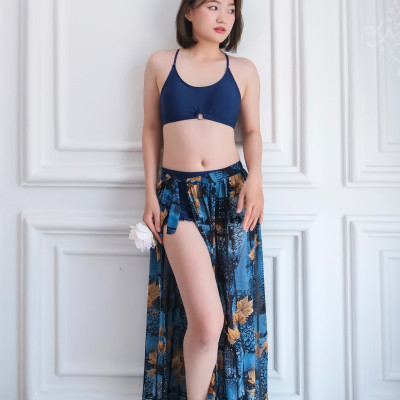 Khăn quấn đi biển LMcation Maya - Rừng xanh