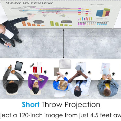 Máy chiếu gần Full HD Optoma EH412ST - Hàng chính hãng - ZAMACO AUDIO