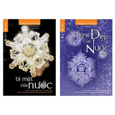 Sách - Bí Mật Của Nước + Thông Điệp Của Nước - Combo 2 Cuốn - Thái Hà Books
