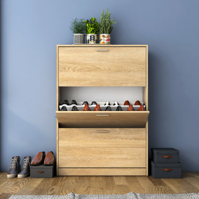 Tủ giày thông minh (3 cánh vân sồi) TGC32