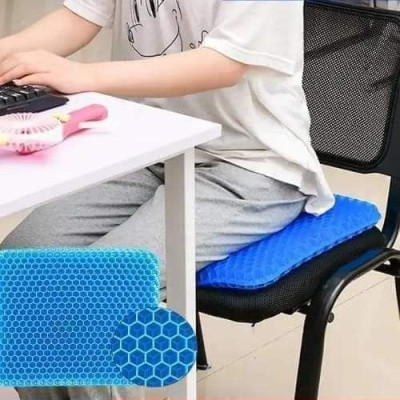 Nệm Ngồi 3D Silicon Cao Cấp, cấu trúc tổ ong giúp co giản đàn hồi cao , ngăn ngừa mồ hôi , chống trơn trượt ,không biến dạng ,không thấm nước 