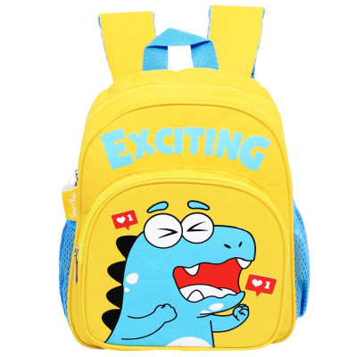 Ba Lô Mẫu Giáo Dino Feelings-Exciting - Bitex B-022 - Màu Vàng