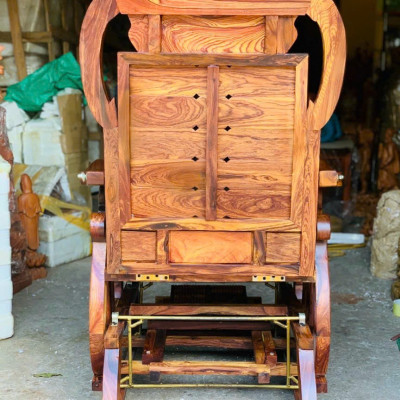 Ghế đu thư giãn mẫu cung đàn lịnh nãm đẳng cấp bằng gỗ cẩm 