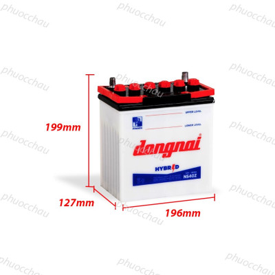 Ắc Quy DongNai NS40Z/L(S) 12V-35AH