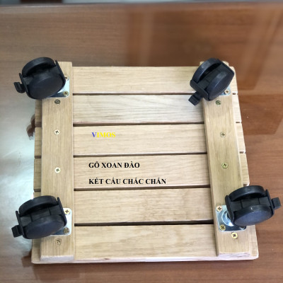 Đế để chậu hoa, kệ nâng chậu cây di động VIMOS - Size 30 x 30 cm