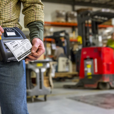 Máy in mã vạch di động Zebra ZQ520 - HÀNG CHÍNH HÃNG