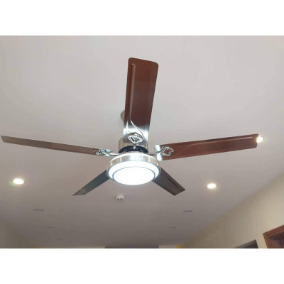 Quạt Trần Có Đèn LED, Có Điều Từ Xa Động Cơ DC 2 Chiều Gió Tiết Kiệm Điện - Hàng chính hãng Klasse