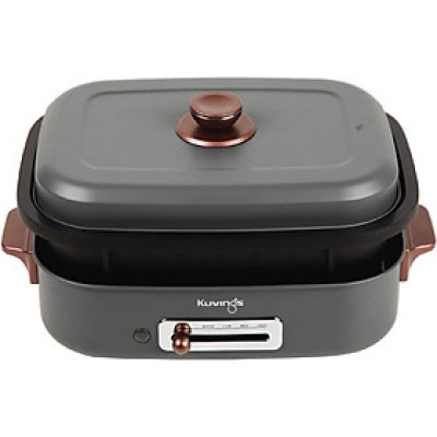 Lẩu điện phủ gốm Ceramic Kuvings KMG-200B - Hàng chính hãng 