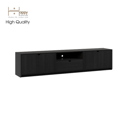 [Happy Home Furniture] CIRCLE , Kệ TIVI 4 cánh mở - 1 ngăn kéo , 220cm x 40cm x 48cm ( DxRxC), KTV_019