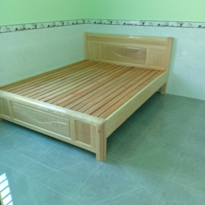 Giường Gỗ Sồi Juno Sofa (màu tự nhiên hoặc màu cánh dán)