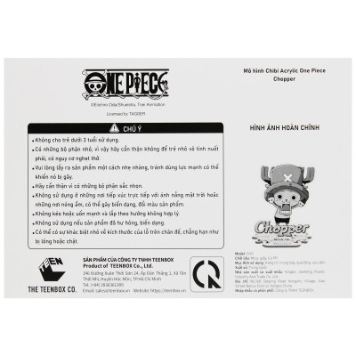 Đồ Chơi Mô Hình Acrylic Chibi One Piece - Chopper