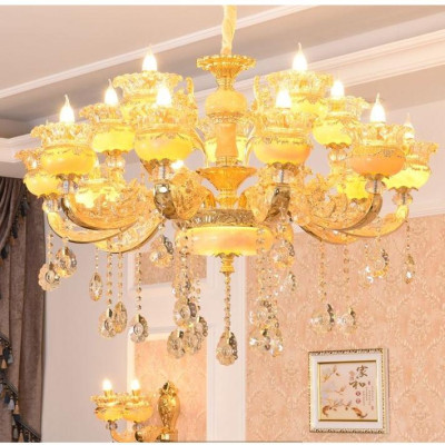 Đèn chùm PIKA pha lê trang trí nội thất sang trọng - kèm bóng LED chuyên dụng (hàng chuẩn loại 1, có ảnh chụp thật)