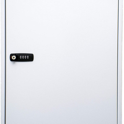 Tủ treo chìa khóa (giá treo chìa) Barska 100 chìa CB13560 (100 chỗ móc chìa, màu ghi) - Hàng chính hãng