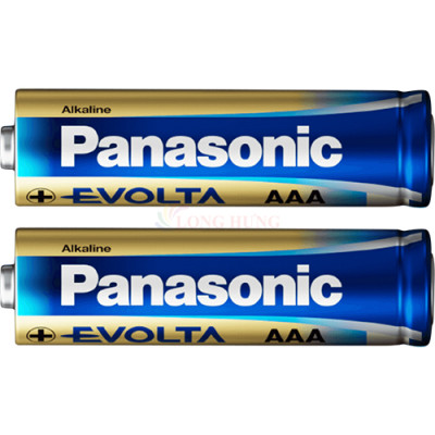 Vỉ Pin kiềm Panasonic Alkaline Evolta AAA LR03EG/2B-V (2 viên/10 viên) - Hàng chính hãng