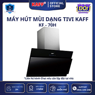 Máy hút mùi kính phẳng dạng TV cảm ứng 700mm KAFF KF-70LH - Hàng Chính Hãng