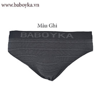 Quần sịp chéo dệt liền họa tiết dệt độc đáo.