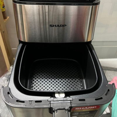 Nồi chiên không dầu Sharp KF-AF70EV-ST dung tích 7 Lít, Công suất 1600W chống dính - Hàng chính hãng