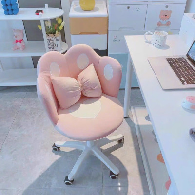 Ghế ngồi xoay công chúa Tundo ghế vương miện, ghế ngồi bàn trang điểm dễ thương 