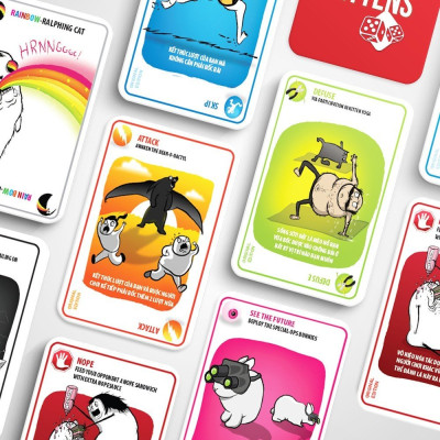 Trò Chơi Boardgames Mèo Nổ (Dành Cho Người Lớn) - Giao Màu Ngẫu Nhiên